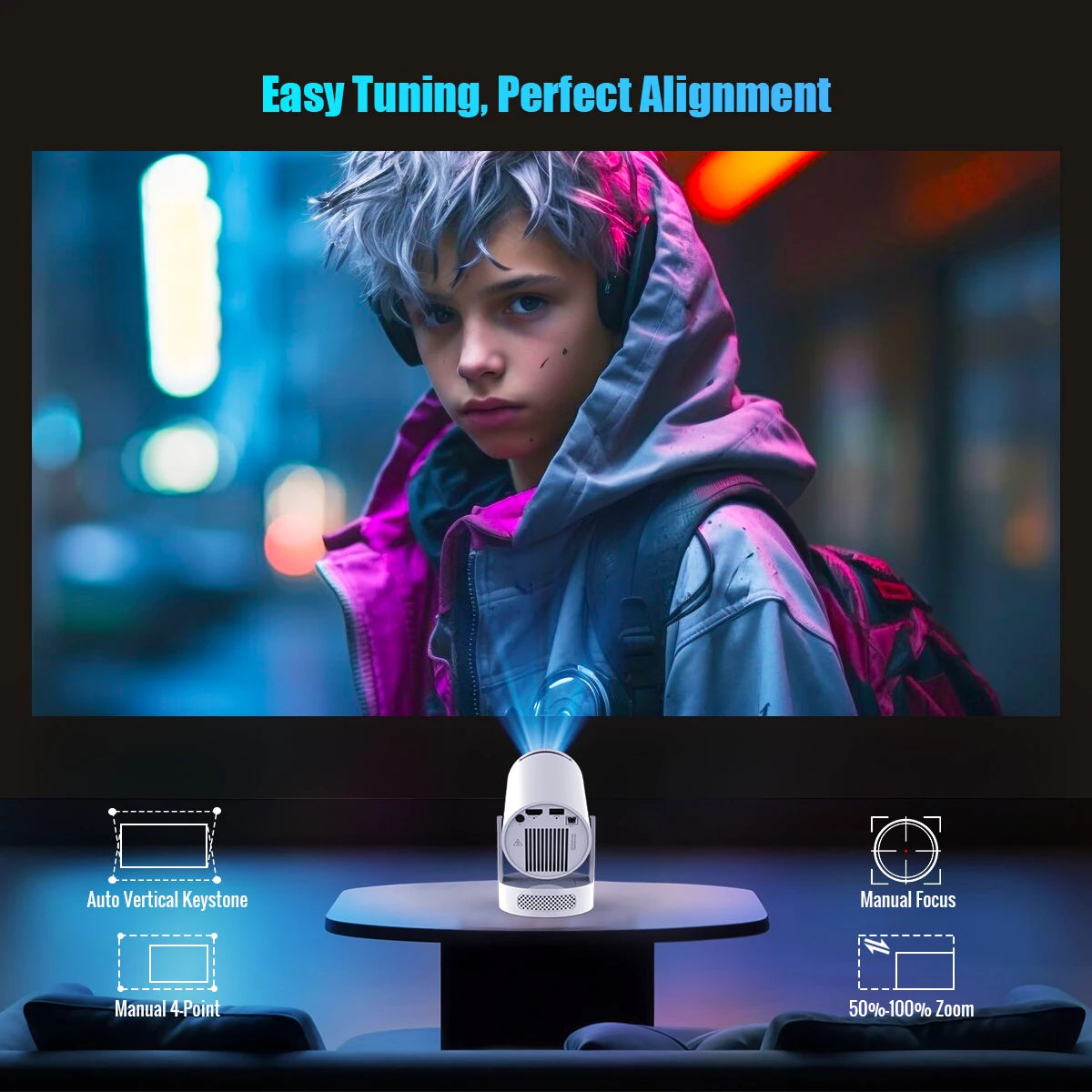 Bärbar Bioprojektor™